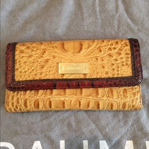 Brahmin authentic Italian leather wallet